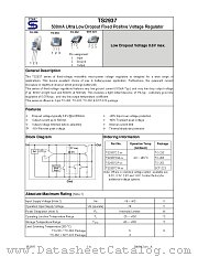 TS2937CM-18 datasheet pdf Taiwan Semiconductor