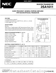 2SA1611-T1 datasheet pdf NEC