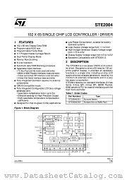 STE2004DIE2 datasheet pdf ST Microelectronics