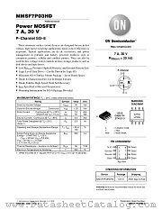 MMSF7P03HD datasheet pdf ON Semiconductor