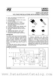 LM2931ADT50R datasheet pdf ST Microelectronics