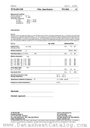 TFS360A datasheet pdf Vectron