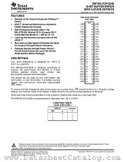 SN74ALVCH16240DLR datasheet pdf Texas Instruments