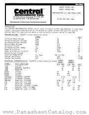 2N5823 datasheet pdf Central Semiconductor