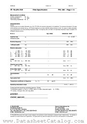 TFS208 datasheet pdf Vectron