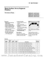HDSP-K411 datasheet pdf Agilent (Hewlett-Packard)
