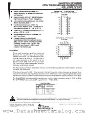 SN74ABT2245NSR datasheet pdf Texas Instruments