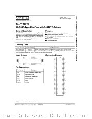 74ACT18823SSC datasheet pdf Fairchild Semiconductor
