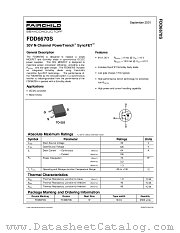 FDD6670S_NL datasheet pdf Fairchild Semiconductor