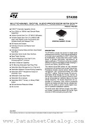 STA30813TR datasheet pdf ST Microelectronics