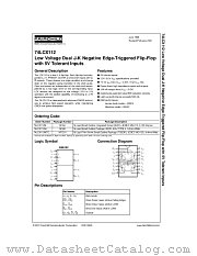 74LCX112MTC datasheet pdf Fairchild Semiconductor
