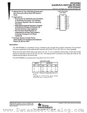 SN74AS298ANSR datasheet pdf Texas Instruments