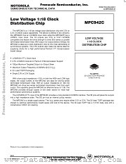 MPC942C datasheet pdf Freescale (Motorola)