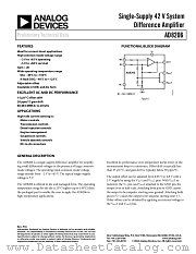 AD8206 datasheet pdf Analog Devices
