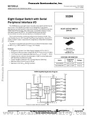 MC33298 datasheet pdf Freescale (Motorola)