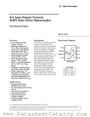 HCPL-J314 datasheet pdf Agilent (Hewlett-Packard)