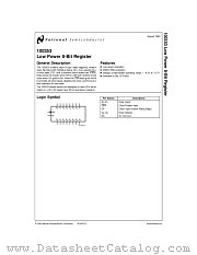 100353FMQB datasheet pdf National Semiconductor