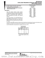 SN74AS4374BDW datasheet pdf Texas Instruments