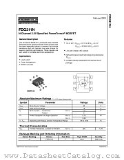 FDG311N_NL datasheet pdf Fairchild Semiconductor