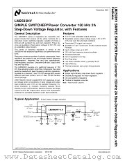 LM2593HVS-5.0 datasheet pdf National Semiconductor