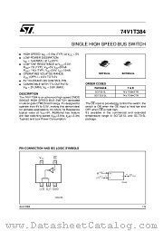74V1T384 datasheet pdf ST Microelectronics