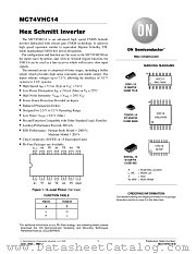 MC74VHC14D datasheet pdf ON Semiconductor