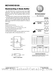 MC74VHC1G125DF2G datasheet pdf ON Semiconductor