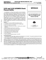 MPC9443 datasheet pdf Freescale (Motorola)