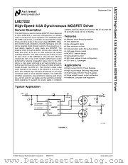 LM27222 datasheet pdf National Semiconductor