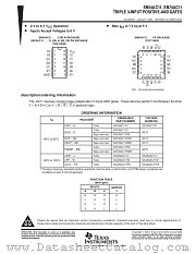 SN74AC11NSR datasheet pdf Texas Instruments
