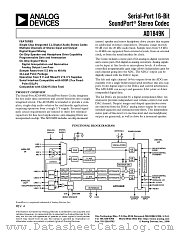 AD1849KP-REEL datasheet pdf Analog Devices