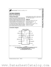 DS7820A MD8 datasheet pdf National Semiconductor