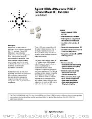 HSMH-A100-L00J1 datasheet pdf Agilent (Hewlett-Packard)