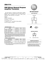 2SA1774T1 datasheet pdf ON Semiconductor