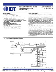IDT74FCT388915T100J datasheet pdf IDT