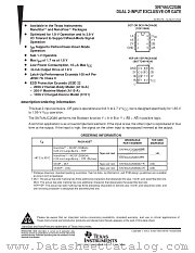 SN74AUC2G86YEPR datasheet pdf Texas Instruments