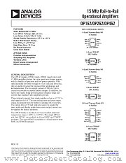 OP162DRU-REEL datasheet pdf Analog Devices
