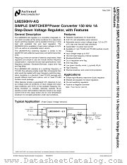 LM2590HVSX3.3AQ datasheet pdf National Semiconductor