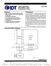 IDT71128S15Y datasheet pdf IDT