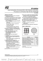 GST/ST19XR34AW40 datasheet pdf ST Microelectronics