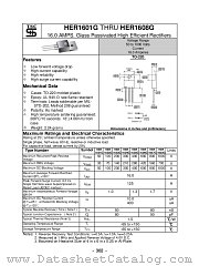 HER1603G datasheet pdf Taiwan Semiconductor