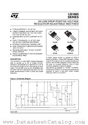 LD1085D2T12R datasheet pdf ST Microelectronics