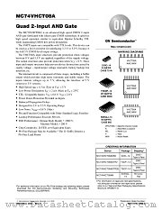 MC74VHCT08ADR2 datasheet pdf ON Semiconductor