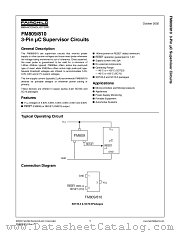 FM809RP3X datasheet pdf Fairchild Semiconductor