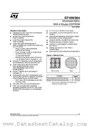 GST/ST19WS04AW40 datasheet pdf ST Microelectronics