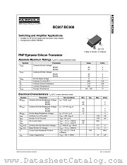 BC80716MTF datasheet pdf Fairchild Semiconductor
