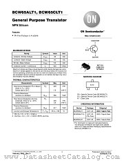 BCW65ALT1 datasheet pdf ON Semiconductor