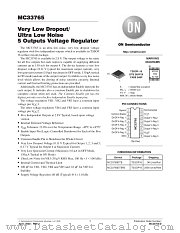 MC33765DTBR2 datasheet pdf ON Semiconductor