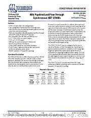 GS842Z18A datasheet pdf GSI Technology