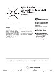 HLMP-FW66-MN000 datasheet pdf Agilent (Hewlett-Packard)